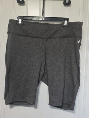 bcg Dark Gray Heather Bike Shorts